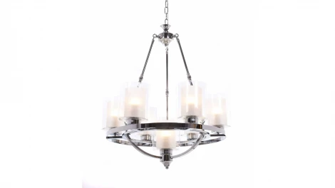 Подвесной светильник Lumina Deco Santini LDP 1220-7 CHR+WT