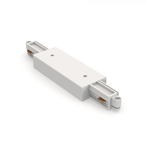 Коннектор прямой для трека White RAUMBERG KTK1ILWh (220V)