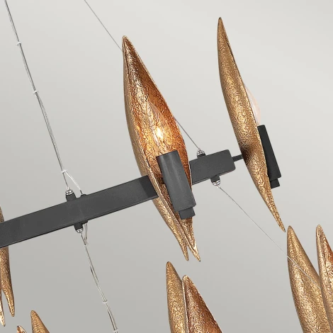 Подвесная люстра Natural Concepts Willow QN-WILLOW18-CBK