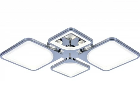 Потолочная люстра Escada 10218/4LED Chrome (регулировка яркости, 220V, пульт управления)