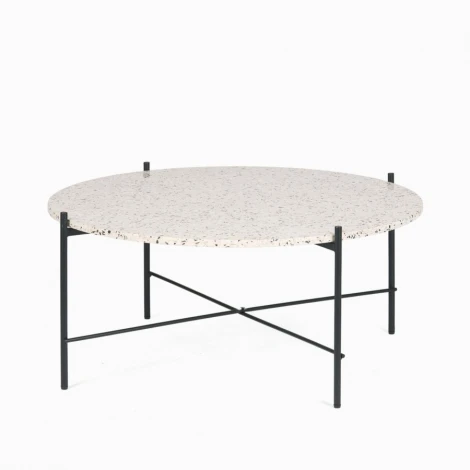 Кофейный столик Lacio Terrazzo диаметр 80 COSMO арт.LC-053-1