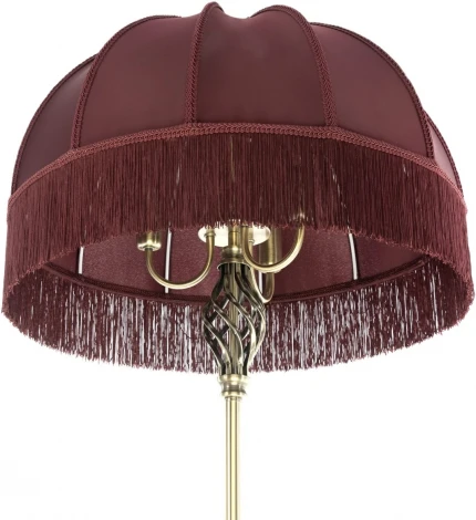 Торшер с полкой бахрома Citilux Базель CL407933T (220V, выключатель)