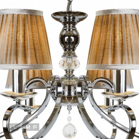 Подвесная люстра iLamp Holiday RM6116/8CR (220V, на цепи)