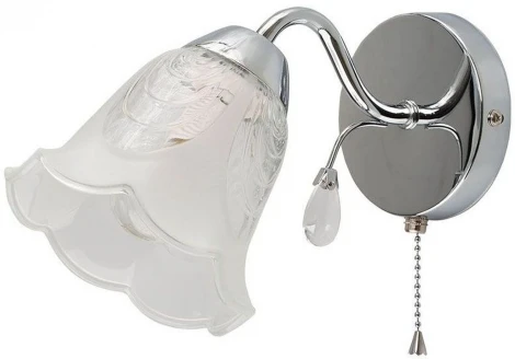 Бра с выключателем De City Моника 372025201 (220V, цветы)