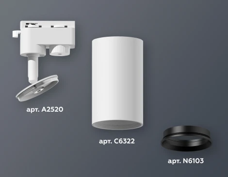 Трековый светильник Ambrella Track System XT6322003 (круглые)