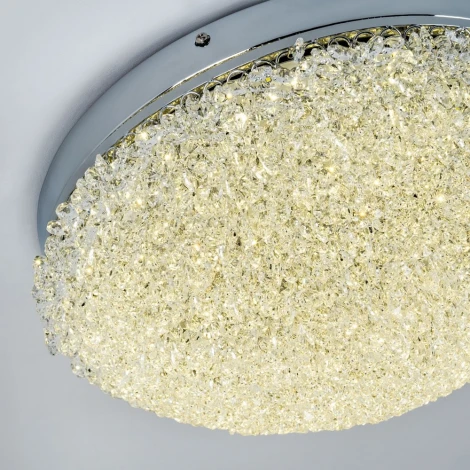 Потолочная люстра светодиодная хрустальная с регулировкой цветовой температуры и яркости Modelux MODELUX ML.2320.400 CR