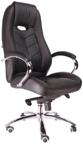 Компьютерное кресло для руководителя Drift M экокожа черный