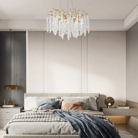 Подвесная люстра Arte Milano Milano-1 23110.600.8.E14.D GD (220V, на тросе)