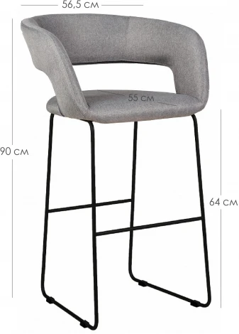 Стул полубарное R-Home Hugs Тм.Сер/Link Золото