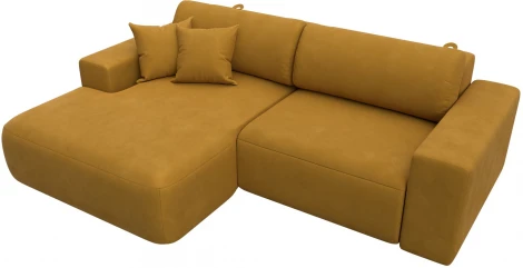 Диван угловой Лига-036 НПБ Классик левый угол Лига Диванов (Велюр) арт.127724L