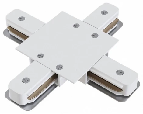 Коннектор X-образный для встраиваемого однофазного шинопровода Hesby Lighting Skylite HSBL_0042 (220V)