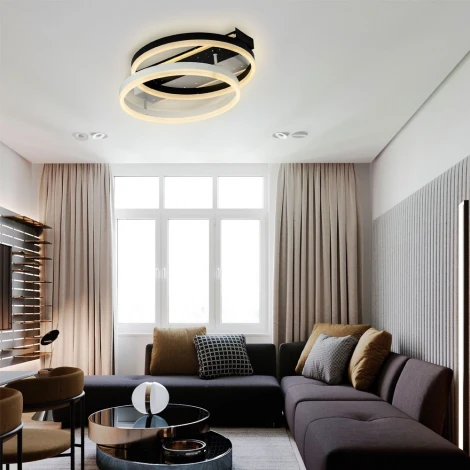 Потолочный светильник светодиодный с пультом с регулировкой цветовой температуры LED4U LED4U L1030-500