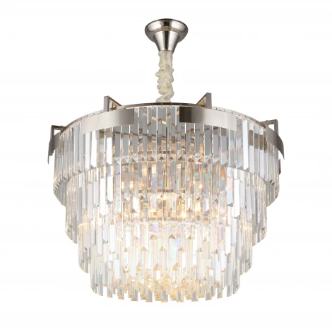 Подвесная люстра каскадная Aployt Mariz APL.813.03.15 (220V, хрусталь, на цепи)