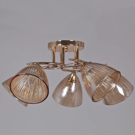 Подвесная люстра на штанге Reluce 02560-0.3-05 FG