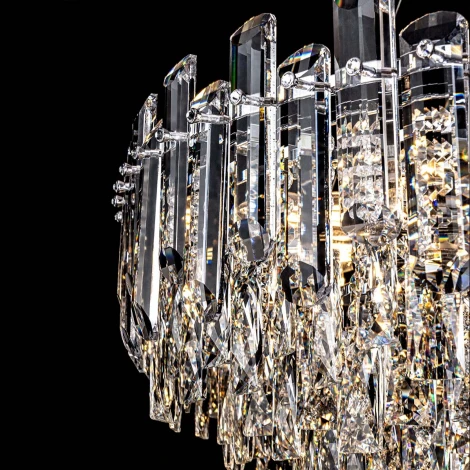 Подвесная люстра хрустальная Modelux ML.7088.800 CR