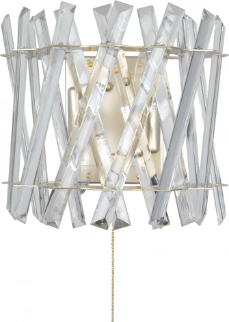 Бра хрустальное с выключателем Moderli Esme V10747-2W