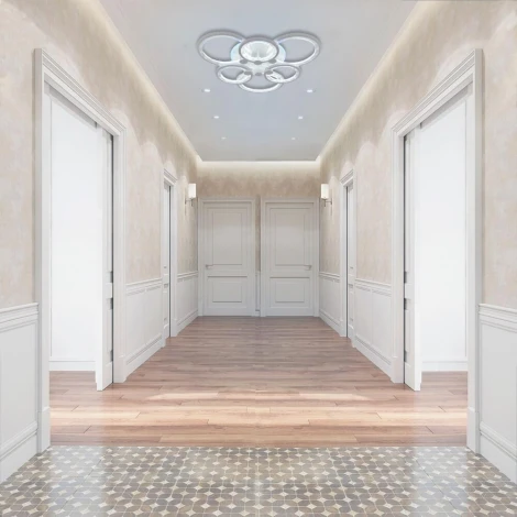 Потолочная люстра Seven Fires Ormarr SF7055/7C-WT-RGB