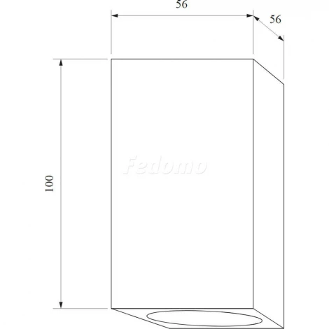 Накладной точечный светильник Elektrostandard 1085 GU10 WH белый матовый