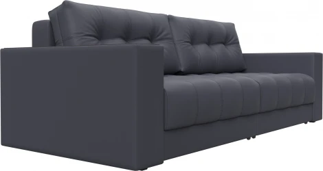 Диван прямой с декором Лига-049 НПБ Лига Диванов (Экокожа) арт.128402