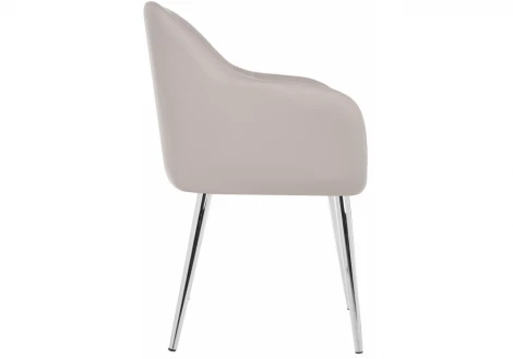 Обеденный стул на металлокаркасе Woodville Mody светло-серый 11158