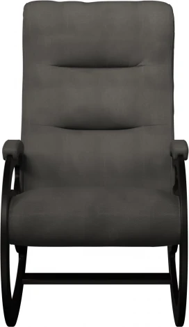 Кресло-качалка Каула экокожа Eva 6, каркас венге Mebelik арт.008795