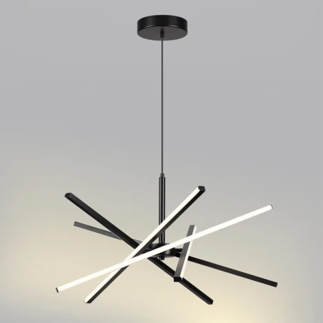 Подвесной светильник светодиодный Lumion Parker 6563/60L LEDIO LN24 черный//металл/ 4000K LED 60W 220V (на проводе)