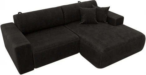 Диван угловой Лига-036 НПБ Классик правый угол Лига Диванов (Велюр) арт.127728