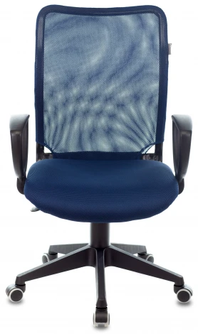 Кресло Бюрократ CH-599AXSN темно-синий TW-05N сиденье темно-синий TW-10N крестовина пластик