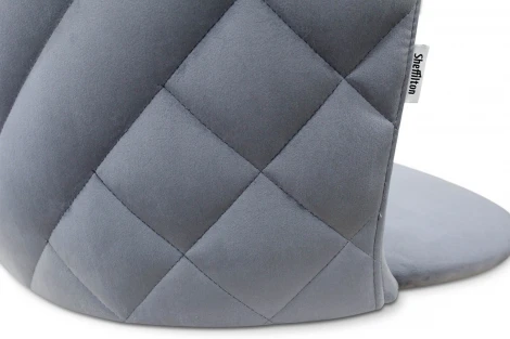 Стул барный Sheffilton SHT-ST36-3/S80 нейтральный серый/темный орех/черный