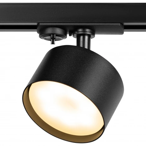 Трековый светильник однофазный 220V ЭРА TR74-GX53 BK