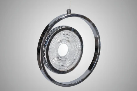 Подвесной светильник светодиодный AM Group AM450 CH (220V, на проводе, круглые)