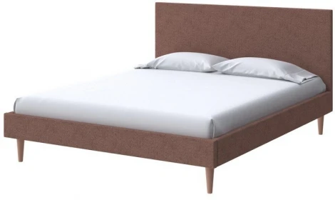 PROxSON Кровать Claro (Ткань: Жаккард Tesla Брауни) 90x200