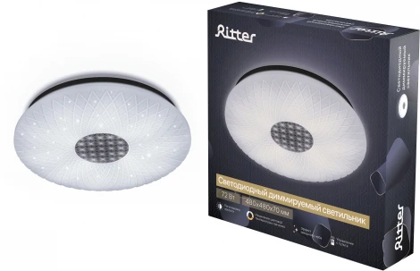 Светильник потолочный светодиодный Ritter Diamond 52314 7