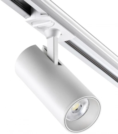 Светильник трековый однофазный двухжильный Novotech Selene 359155 PORT белый IP20 LED 24W 220V 3000К 2300Лм (круглые)