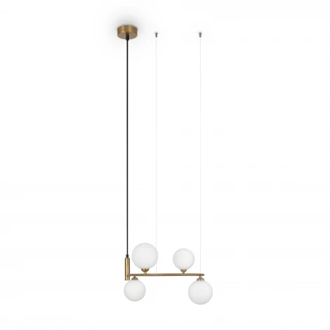 Подвесной светильник Ring MOD013PL-04BS1 (220V, на тросе, шарики)