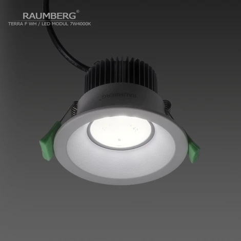 Встраиваемый светильник Raumberg Terra F TerraF\Wh\7W4000K White Led 7w 4000K