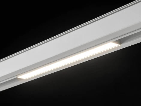 Трековый светильник светодиодный, магнитный, линейный, белый, 6Вт, 48V IP20, 4000К Lumker SY-LINK SY-LINK-300-WH-6-NW