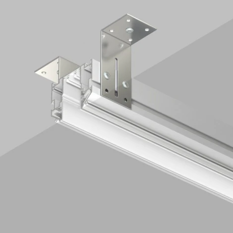 Профиль-трек Denkirs Smart One TR2022-WH для натяжных потолков, 2 м, алюминий, белый (220V)