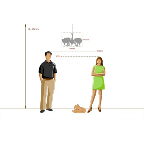 Подвесная люстра MW-Light Олимп 318011205