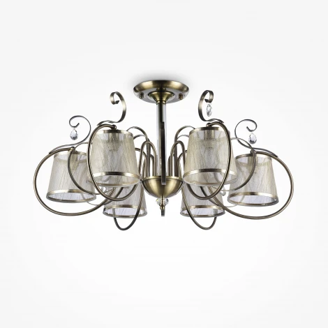 Потолочная люстра Freya Simone FR2020-PL-06-BZ (220V, подвески)