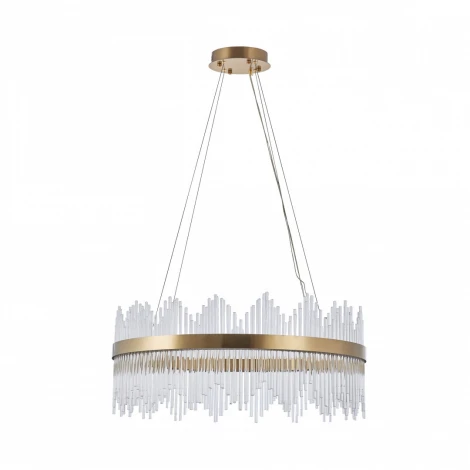 Подвесная люстра Arte Milano Venezia 311033/D800 BS (регулировка яркости, LED, 220V, хрусталь, пульт управления, на тросе, круглые)