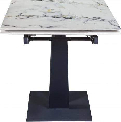 Стол раскладной Top Concept Малибу (120+30+30), керамика глянцевая Ice Jade