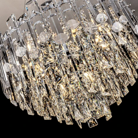 Подвесная люстра хрустальная Modelux ML.7088.500 CR