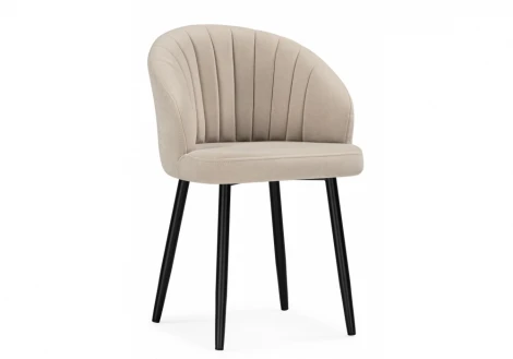 Обеденный стул Woodville Бэнбу marseille 13 данс / черный