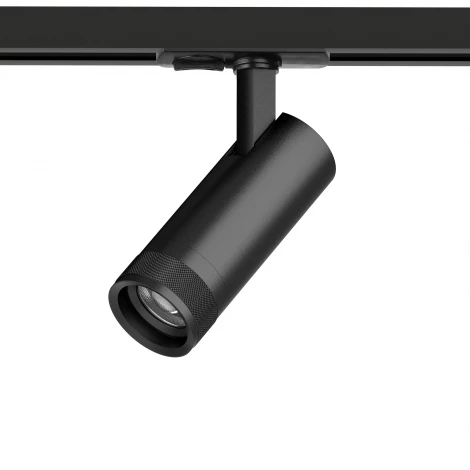 Трековый светильник однофазный/трехфазный светодиодный 12W 220V 840LM 20-55G с тонким адаптером Lightstar Canno Pro C4127SS