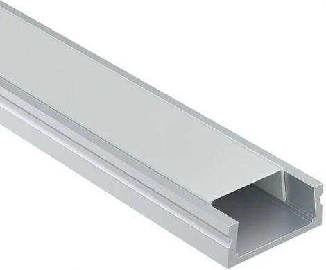 Алюминиевый профиль накладной 15x6 Maytoni Led Strip ALM001S-2M