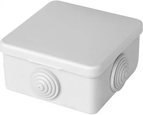 Коробка разветвительная (белый) Stekker 32747