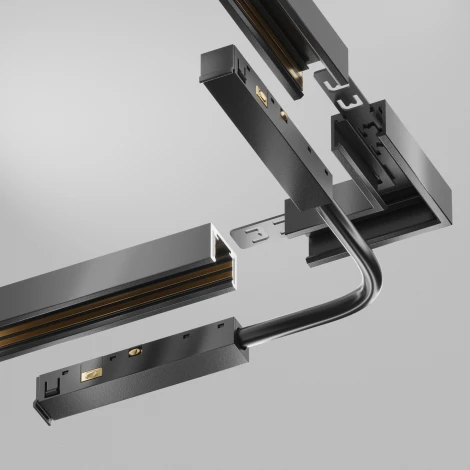 Коннектор угловой Maytoni Technical Accessories for tracks Exility X TRA239CS-42B