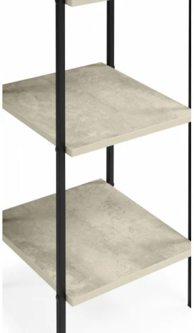 Стеллаж Woodville Таймон (ЛДСП/Черный) арт.611357