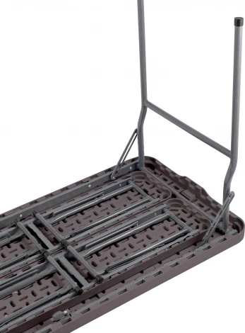 Комплект стола и двух скамеек Кейт коричневый, Stool Group